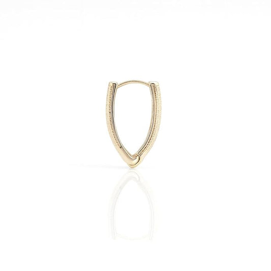 Belle Bijoux Gold-Finish Textured Hoop Earrings for Women – Modern Chic Jewelry for Daily Use, Outings, Parties, and Special Occasions