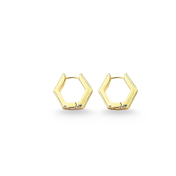 Belle Bijoux Gold Hoop Earrings for Women – Classic Plated Design with Modern Flair, Ideal for Parties and Celebrations